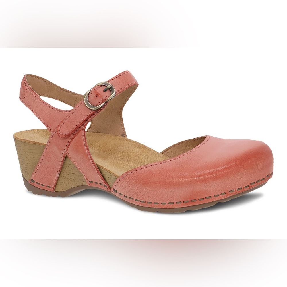 Dansko Tiffani Burnished Burnished Coral Women's Sandals